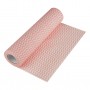Серветки Aquasoft 25х30 (50 шт.) woodpulp сітка рожева хвиля рулон